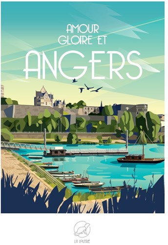 La Loutre puzzle Amour Gloire et ANGERS - 1000 pieces jigsaw game