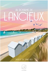 La Loutre puzzle 1000 pieces - Plage de Saint-Sieu - jigsaw puzzle