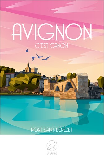La Loutre AVIGNON c'est Canon - Pont Saint-Bénézet - 1,000 pieces