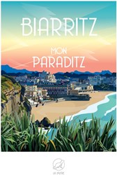 La Loutre puzzle BIARRITZ Mon Paraditz - 1000 pieces jigsaw puzzle