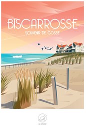 La Loutre jigsaw puzzle BISCAROSSE Souvenir de Gosse - 1000 pieces puzzle