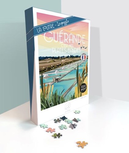 La Loutre puzzle GUERANDE - 1000 piece jigsaw puzzle for adults-2