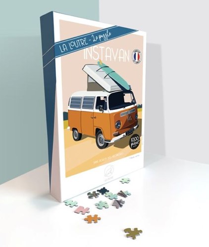 La Loutre puzzle INSTAVAN - 1000 piece jigsaw puzzle for adults-2