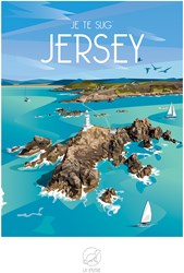La Loutre puzzle Je Te SUG'JERSEY - 1000 pieces puzzle game