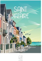 La Loutre puzzle Saint-Nazaire 1000 pieces - jigsaw puzzle