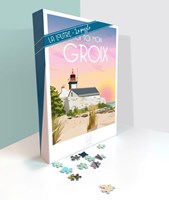 La Loutre puzzle GROIX - 1000 pieces jigsaw puzzle island France-2