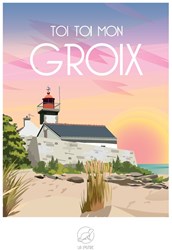 La Loutre puzzle GROIX - 1000 pieces jigsaw puzzle island France