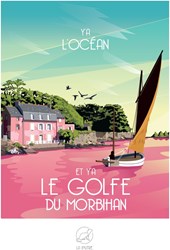 La Loutre puzzle 1000 pieces Golfe du Morbihan ocean