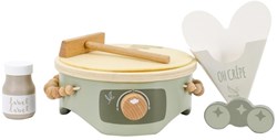 Label Label wooden crepe maker toy olive green for children
