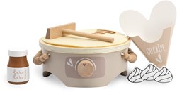 Label Label wooden crepe maker playset nougat - pretend play kitchen