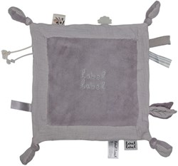 Label Label cuddle cloth light grey sustainable baby comfort
