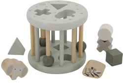 Label Label - Shape Sorting Wheel - Olive Green