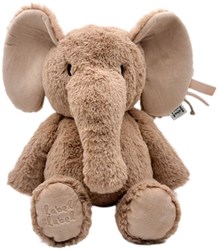 Label Label cuddly toy elephant Elly nougat recycled plush 34 cm