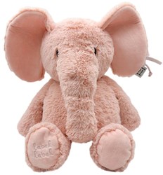 Label Label plush elephant Elly pink 34 cm sustainable cuddly toy
