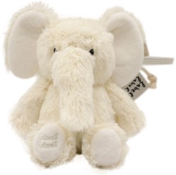 Label Label cuddly toy elephant Elly ivory 15 cm sustainable plush