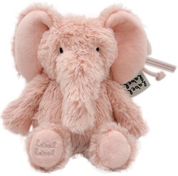 Label Label cuddly toy elephant Elly pink 15 cm sustainable plush toy