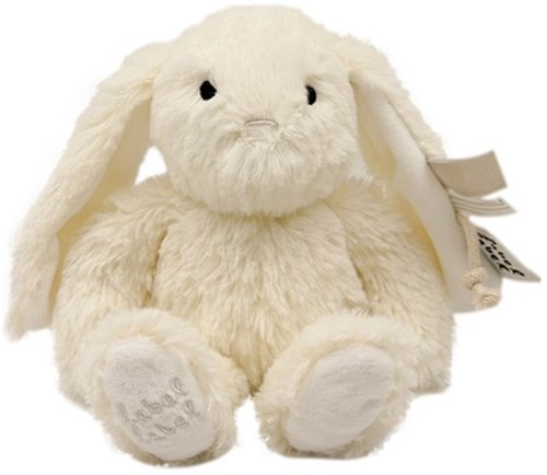 Label Label soft toy bunny Rabbit Rosa ivory 15 cm sustainable plush