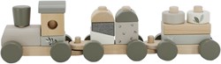 Label Label - Stacking Train - Olive Green