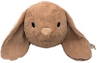 Label Label wall decoration bunny Rabbit Rosa nougat plush 3D