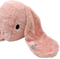 Label Label wall decoration bunny Rabbit Rosa pink nursery decor-2