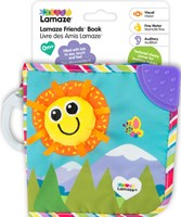 Tomy baby book Lamaze soft activity book with clip for babies