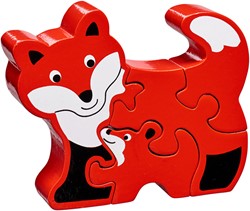 Lanka Kade Baby Puzzle - Fox with Cub (4)