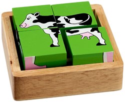 Lanka Kade block puzzle farm animals educational toy cardboard
