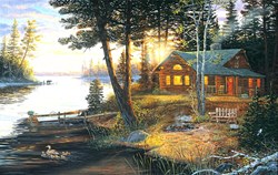 SunsOut puzzle Last Embers - 550 piece jigsaw puzzle for adults