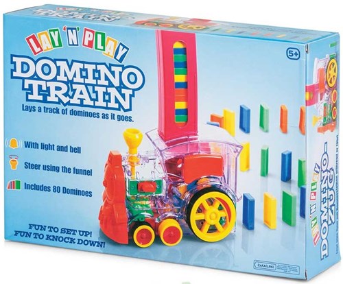 Tobar domino toy train Lay and Play - colorful kids toy for fun play