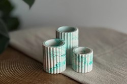 Little Creations DIY Resin Set candle holder green creative kit