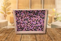 Little Creations mosaic tray DIY kit old pink craft set for adults