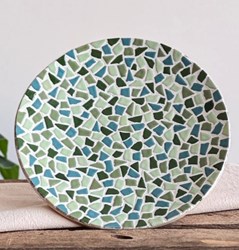Little Creations mosaic bowl green DIY craft kit creative