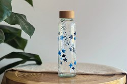 Little Creations DIY Water Bottle Blue and Light Blue - Creative Glass Set