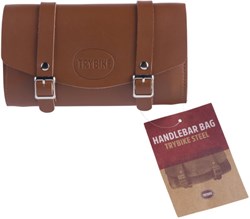 Trybike handlebar bag leather look for Trybike Steel balance bike - bike bag