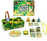 Learning Resources educational game Jungle Rescue Game cardboard