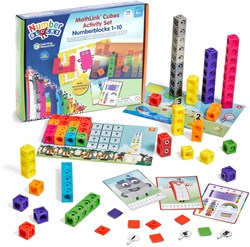 Learning Resources MathLink Cubes Numberblocks 1-10 Activity Set - Educational Toy