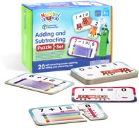 Learning Resources Numberblocks puzzle set addition and subtraction educational toy