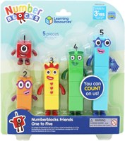Learning Resources Numberblocks - Educational toy set with 5 figures