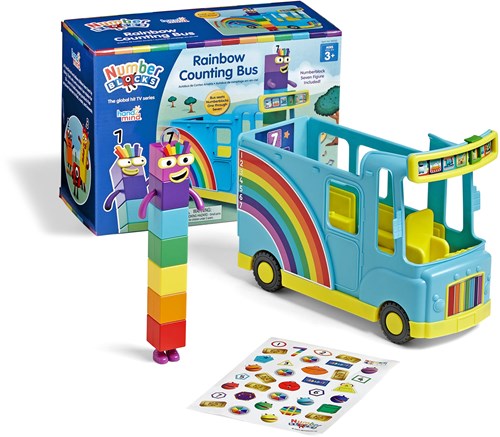 Learning Resources toy Numberblocks Rainbow Counting Bus interactive