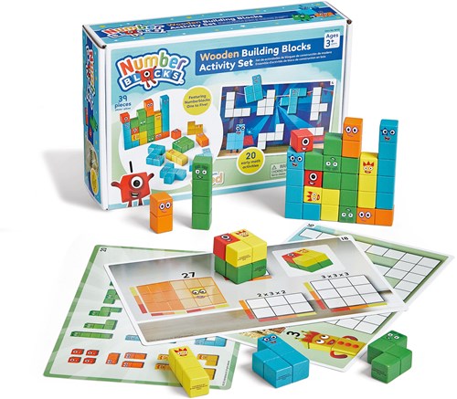 Learning Resources wooden Numberblocks building blocks educational toy set