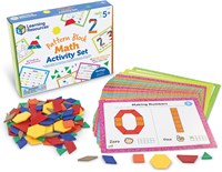 Learning Resources pattern block math activity set - educational toy
