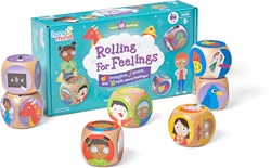 Learning Resources educational game Rolling For Feelings - learn emotions