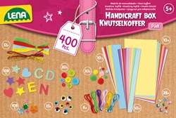 Lena Lena Creative Craft Suitcase Pink 400 parts