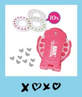 Lena hair diamonds craft set - colourful hair decoration for kids-2