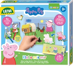 Lena Peppa Pig educational craft kit - learn to glue and stick