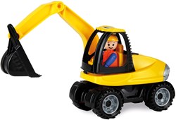 Lena excavator toy Truckies 25cm yellow black plastic