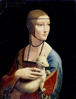 D-Toys puzzle Leonardo da Vinci art 1000 pieces - Lady with an Ermine