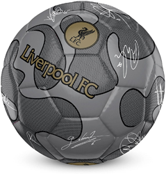 Team Merchandise football Liverpool FC 32 panel camo size 5 silver