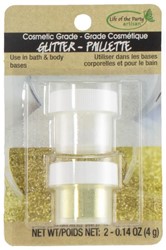 Life of the Party Life of the Party Cosmetische Glitter voor Zeep 2x4 gr Goud en Holografisch