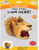 Fiesta Crafts Lion 3D Mask Card Craft